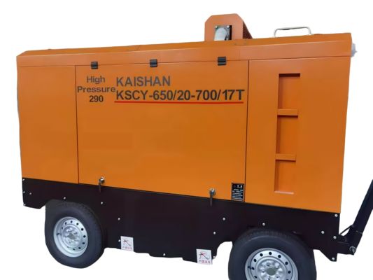 Передвижной винтовой воздушный компрессор 0.5-2.5 МПа дизельный/электрический промышленный