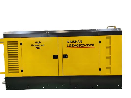 Винтовой воздушный компрессор для глубоких скважин 1.7-3.5 МПа 18-43 м³/мин