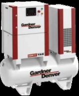 Интегрированный воздушный компрессор 7.5-22 кВт с рефрижераторным осушителем 0.81-3.7 м³/мин